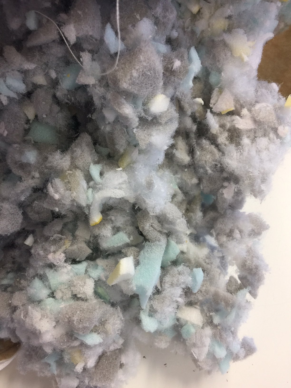 Mixed Foam & Fibre Cushion Filler Foam4u Foam cut to size